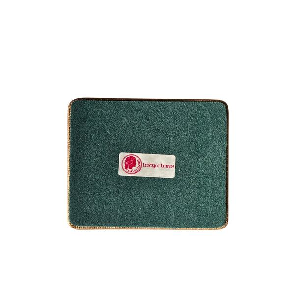 Vintage Ladyclair Coaster Set of 6, Old Money Style, Irish Bar Accessories - Picture 8 of 9